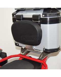 Isotta PS87 schienalino bauletto per passeggero su Moto Guzzi V85TT 