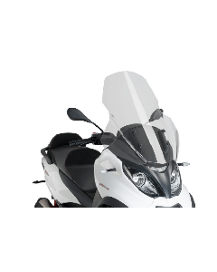 Parabrezza Piaggio Mp3 350 Puig V-Tech line 1666 trasparente, fumè chiaro e fumè scuro