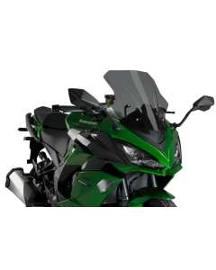 Puig 20471F cupolino fumè scuro Racing per moto Kawasaki Ninja 1000 SX dal 2020