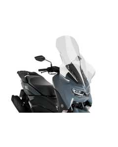 Puig 20737W trasparente parabrezza V-Tech Line Touring per scooter Yamaha NMAX 125 e 155 dal 2021