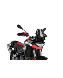 Puig 21225N cupolino Sport nero per la moto Aprilia Tuareg 660