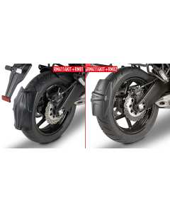 Givi RM4114KIT kit per montare il paraspruzzi RM02 su moto Kawasaki Versys 650 dal 2015