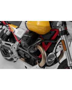 SW-Motech SBL.17.925.10000/B paramotore tubolare in acciaio nero per Moto Guzzi V85TT