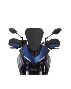 Isotta SC374 cupolino basso sportivo nero e fumè scuro per moto Yamaha Tracer 7 dal 2020