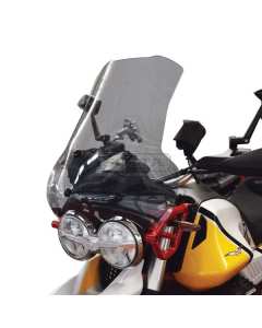 Isotta SC90FC cupolino altissima protezione fumè chiaro per Moto Guzzi V85TT