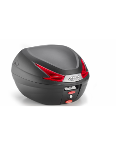 Givi B330 bauletto nero con volume di carico 33 litri catadiottri rossi