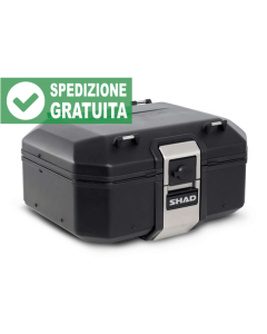 Shad D0TR37100B bauletto moto Shad da 37 litri Black Edition.