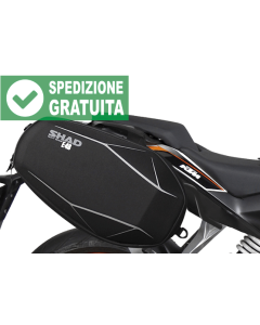 Telaietti porta valigie laterali morbide KTM Duke 125 e 200