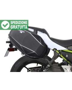 Shad K0Z667SE telaietti borse laterali side bag semirigide per moto Kawasaki Z650 dal 2016