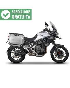 Shad T0TG124P telaietti porta valigie laterali 4P Sytem per Triumph Tiger 1200 GT e Rally dal 2022