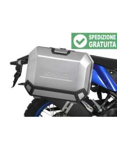 Coppia di telaietti 4P system necessari per montare le valigie Shad Terra sulla moto Yamaha Tenerè 700.