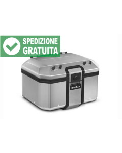 Shad bauletto Terra da 48 litri in alluminio D0TR48100