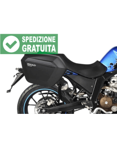 Valigie SH23 montate sulla moto UM modello DSR 125 Advenure