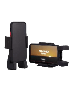 Shad X-Frame case porta smartphone per moto con aggancio tubolare da manubrio