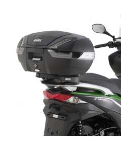 Attacco posteriore specifico per bauletto Givi SR4111, per moto  KAWASAKI J125 / J300 (14 > 18), piastra inclusa