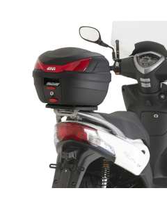 Attacco posteriore specifico per bauletto  GIVI SR6106per moto KYMCO Agility 50-125-150-200 R16+ (14 > 18) inclusa la piastra.