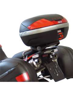 Attacco posteriore specifico Givi SR79 per moto APRILIA Pegaso 650 Strada / Trail (05 > 11) inclusa la piastra per il montaggio
