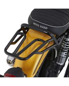 Attacco posteriore specifico per bauletto Givi SR8202, per moto GUZZI V9 Roamer / V9 Bobber (16 > 18) con piastra Monokey inclusa