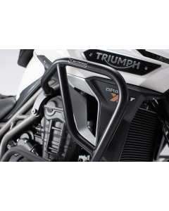 Sw-Motech SBL.11.703.10000/B paramotore alto in acciaio nero per moto Triumph Tiger 1200 dal 2018