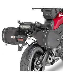 Givi TE2122 telaietti porta valigie laterali per borse easylock o morbide su moto Yamaha MT09 Tracer dal 2015 al 2017