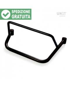 Unit Garage 2251SX telaietto sinistro Moto Guzzi V85 TT per borse a sgancio rapido