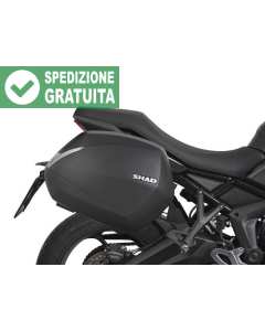 Shad T0TG62IF telaietti porta valigie laterali 3P System per la moto Triumph Tiger Sport 660 dal 2021