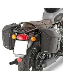 Givi TMT6410 telaietti valigie MT501 su moto Triumph Bonneville T120
