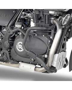 Givi TN9050 paramotore Royal Enfield Himalayan in acciaio di colore nero