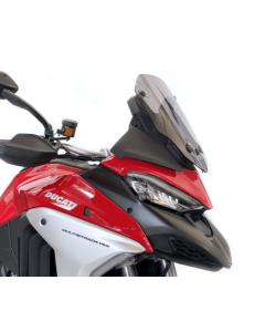 Gernian Parabrezza Anteriore per Moto Visiera Parasole nel Vetro Accessori Moto Parabrezza per Multistrada 620 1000 04-09 A 