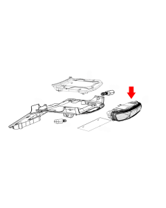Super Soco 33700-TBG-A000 fanale poseriore scooter CPx e VS1