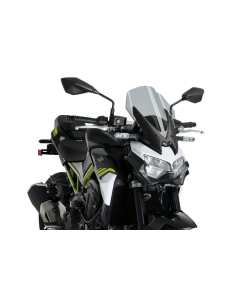 Puig 3841H cupolino di nuova generazione fumè per KAWASAKI Z900 2020, e altri tipi  di moto con fari arrotondati