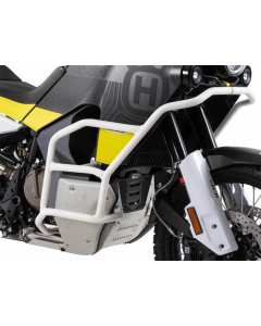 Hepco & Becker 5027634 00 03 paramotore tubolare bianco per Husqvarna 901