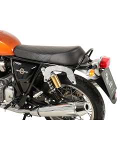Hepco & Becker 6307571 00 02 porta valigie laterali C-Bow cromato per moto Royal Enfield Interceptor 650 2018