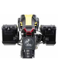 Hepco & Becker 6517599 00 01-01-40 coppia di valigie laterali Xplorer e telaietti per Aprilia Tuareg 660