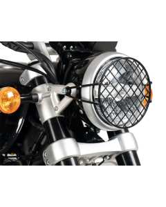 Hepco & Becker 7007651 00 01 griglia protezione faro nera per Super Meteor 650