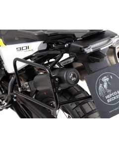 Hepco & Becker 7427634 00 01 cassetta porta attrezzi con attacchi neri per valigie laterali Lock-it per Husqvarna Norden 901