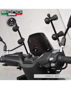 Biondi 8500487 attacchi per montare un parabrezza sullo scooter Lifan E4