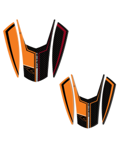 Adesivo parafango anteriore in resina 3D per KTM 1390 Super Duke R dal 2024.