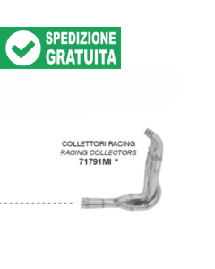Arrow 71791MI collettori Racing per la moto Kawasaki ZX-6R dal 2024.