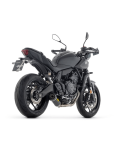 Arrow 71095AKN Kit completo racing con terminale Thunder in alluminio "Dark" Yamaha MT-07 dal 2025.