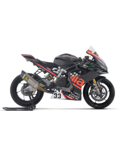 Arrow 71255PTZ kit completo Competition Sport-Bike per Aprilia RS 660 dal 2025.