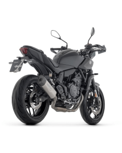 Arrow 71094PK Kit completo Racing con terminale Indy Race EVO in titanio per MT-07 dal 2025.
