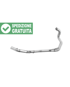 Collettori Arrow 72190PD in acciaio inox realizzati per la moto Suzuki V-Strom 800DE dal 2023.