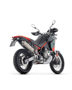 Arrow 72663PO terminale Indy Race Evo titanio fondello inox Aprilia Tuareg 660 dal 2025.