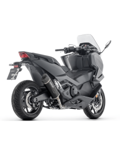 Arrow 73523AKN Terminale Indy Race EVO alluminio Dark per Honda Forza 750 dal 2025.
