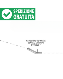 Arrow 71790MI raccordo centrale Racing per Kawasaki ZX-6R dal 2024.