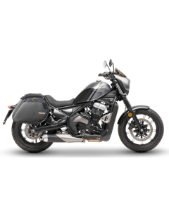 Borse laterali Bags & Bike Scrambler per la moto Morini Calibro 650.