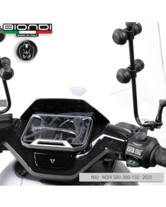 Biondi 8500470 attacchi parabrezza per NIU FQi e NQIX.