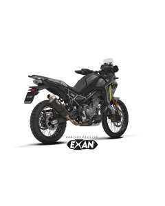  Exan XCF04-00-XRC terminale X-Rally in carbonio per CFMoto 450MT 2025.