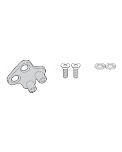 Givi PLR7406CAMKIT kit per il montaggio del portavaligie laterali PLR7406CAM